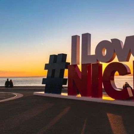 I Love Nice - Face Mer, Design, Terrasse, Asc, Wifi, Clim Apartment Exterior photo