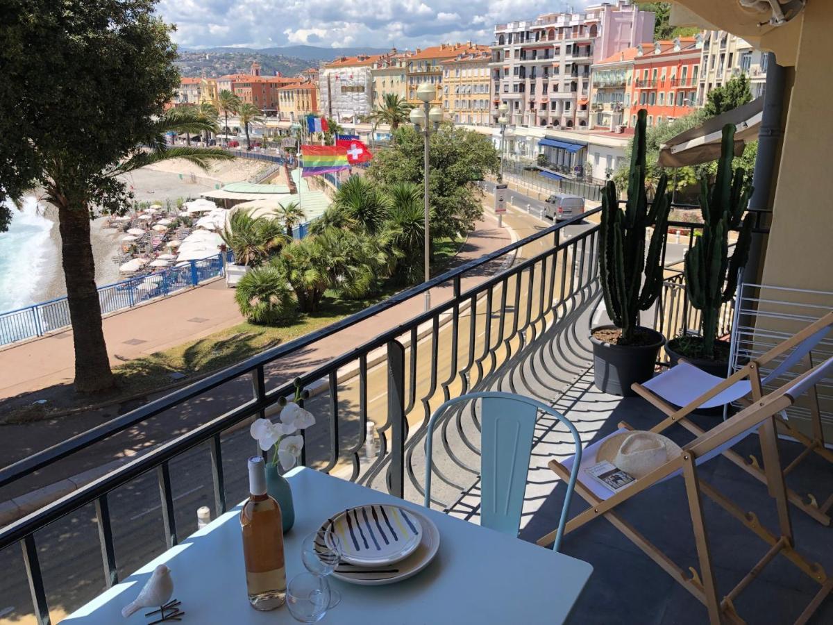 I Love Nice - Face Mer, Design, Terrasse, Asc, Wifi, Clim Apartment Exterior photo