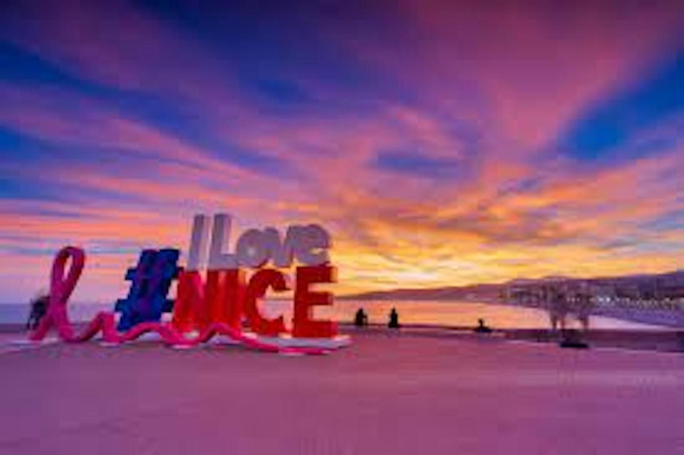 I Love Nice - Face Mer, Design, Terrasse, Asc, Wifi, Clim Apartment Exterior photo